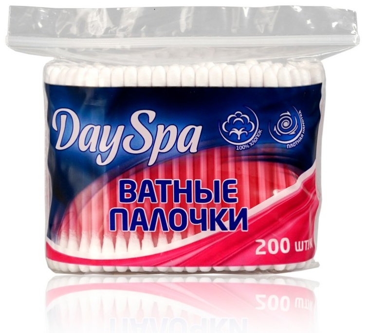 Ватные палочки Day Spa 200 шт