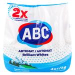 Порошок стиральный ABC Горная свежесть 4кг