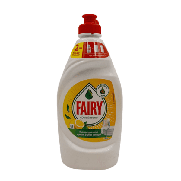 *Средство для мытья посуды FAIRY Сочный Лимон 450мл.