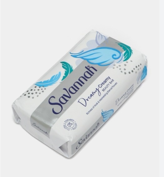 Мыло Savannah Dreamy Creamy, белое 100 гр