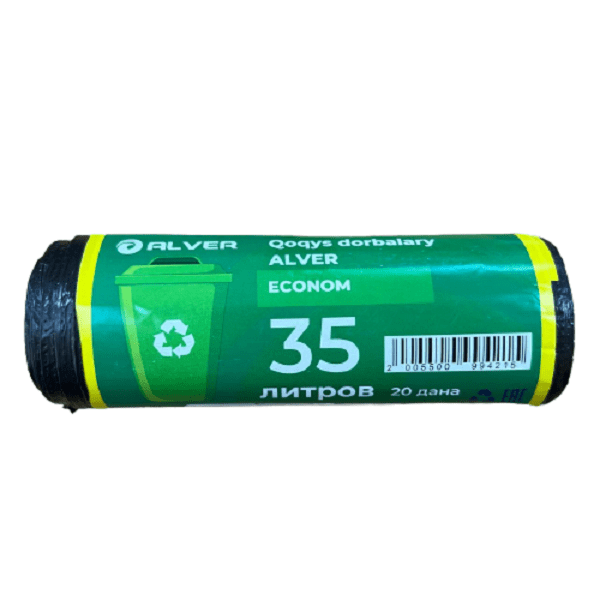 Мусорные пакеты ALVER econom 35л 20шт
