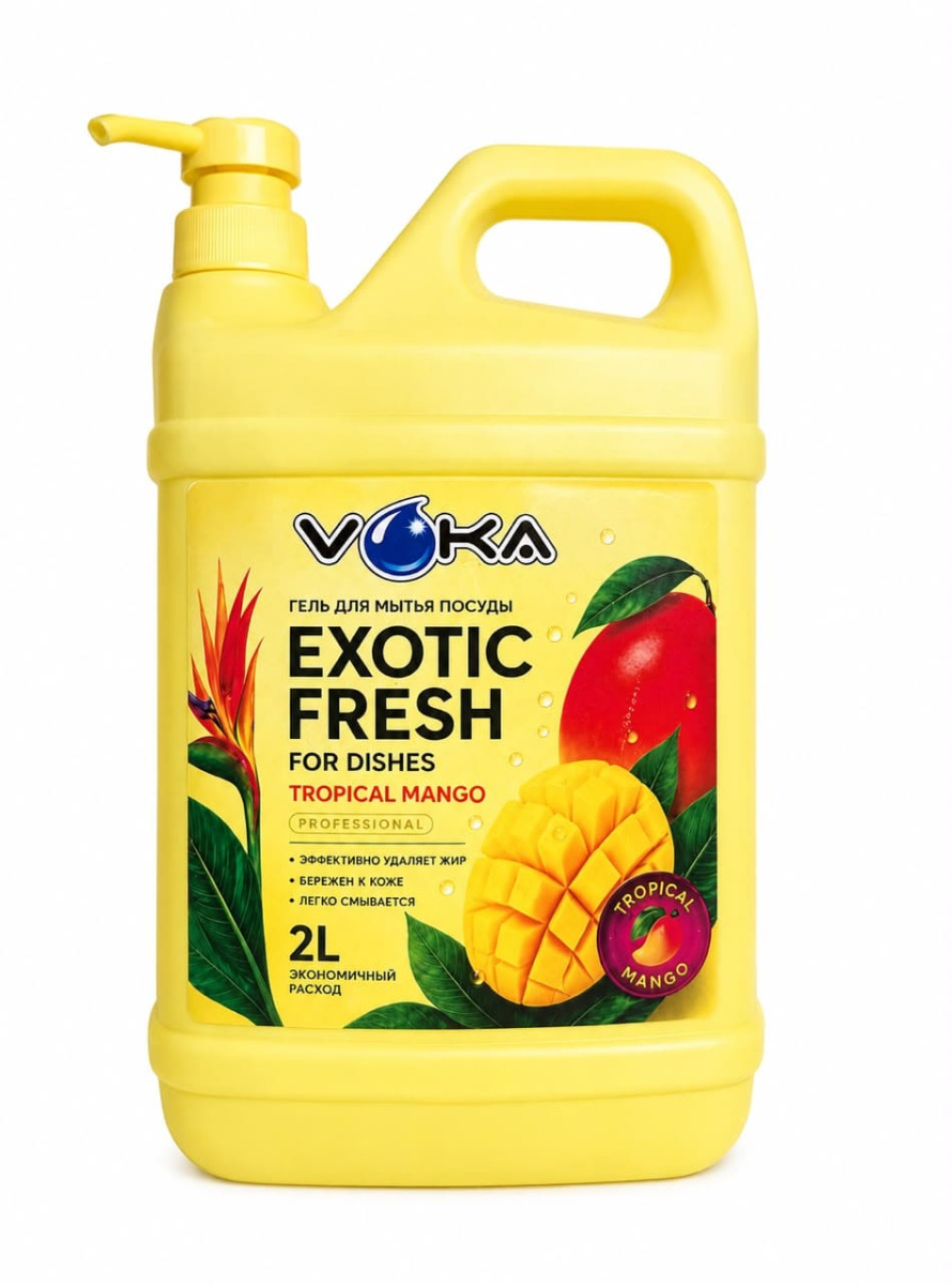 Средство для мытья посуды Tropical Mango 2 л