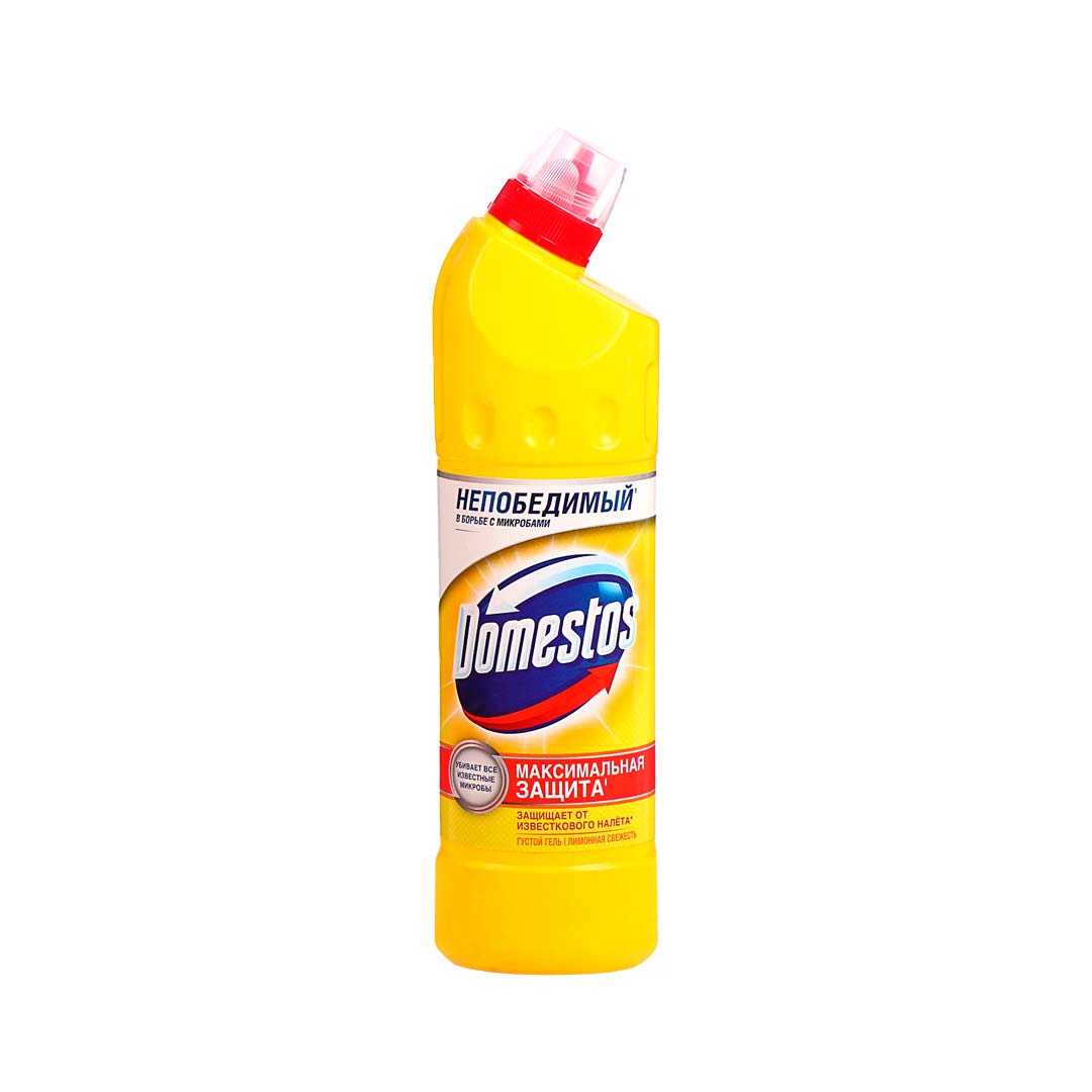 Чистящее средство Domestos Лимонная свежесть 750мл (Желтый)