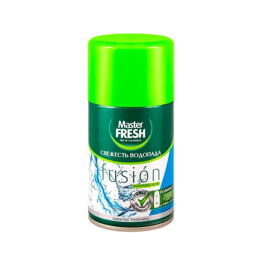 *Освежитель воздуха MASTER FRESH Свежесть Водопада 250мл (сменный блок)