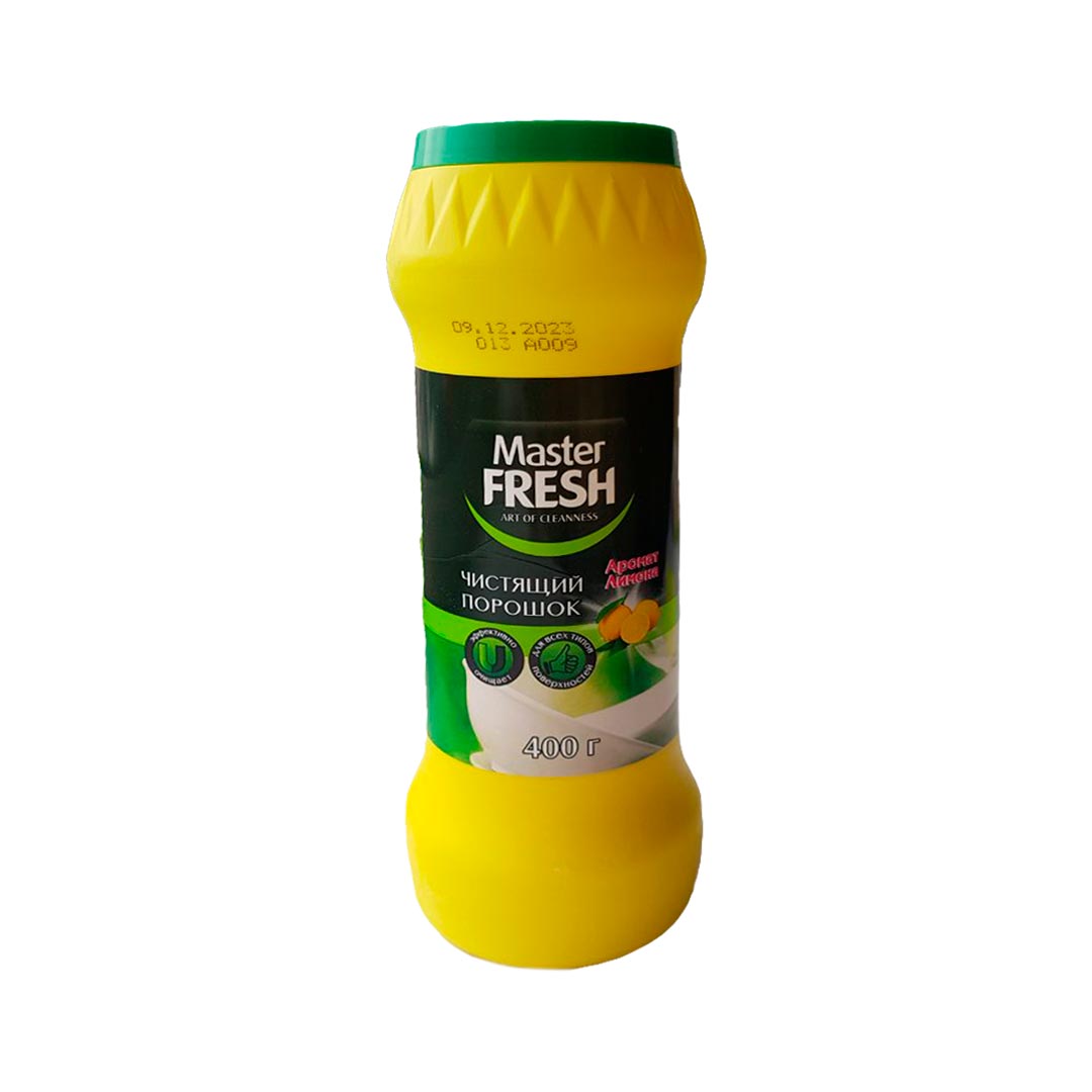 *Чистящий порошок Master FRESH лимон 400гр