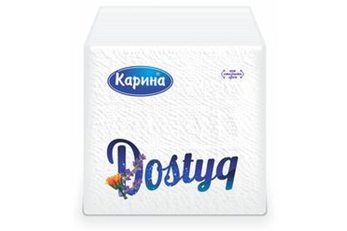 Салфетки бумажные "Достык" 24*24см 