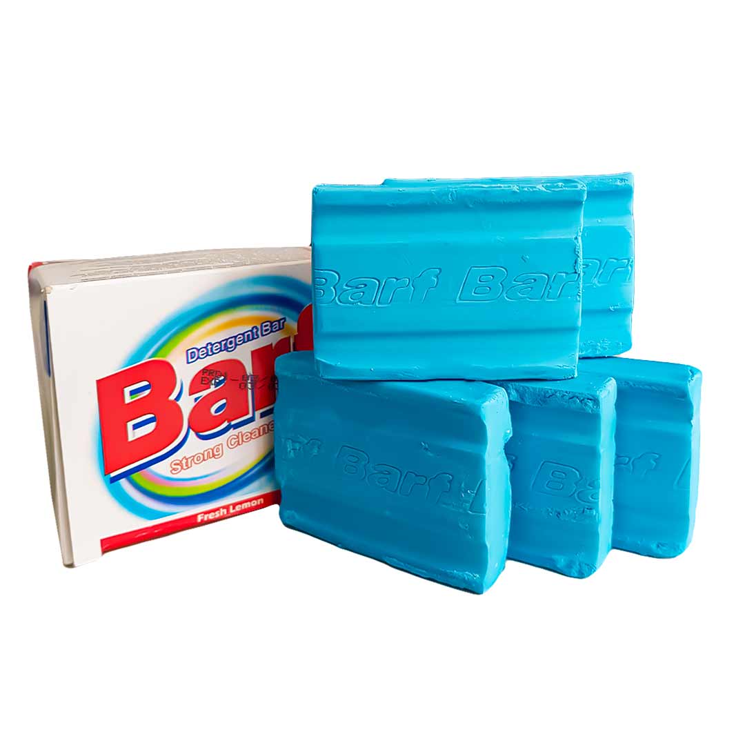 Мыло хозяйственное BARF, 150 гр, 5 шт