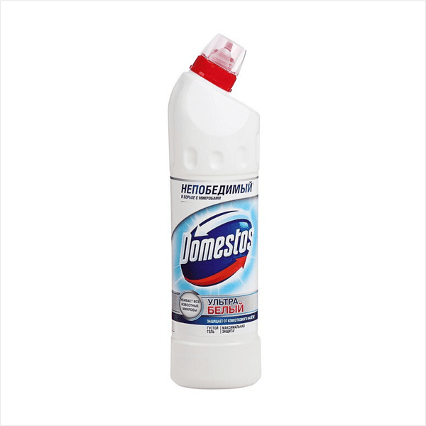 Чистящее средство Domestos УЛЬТРА-БЕЛЫЙ 750 мл (Белый)