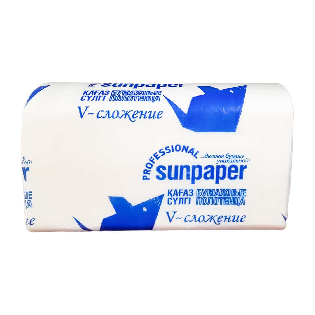 Полотенце бумажное V-сложения Премиум