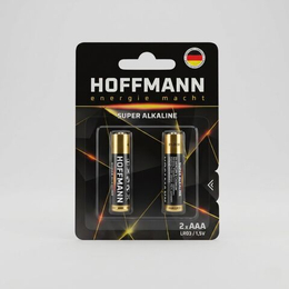 Батарейки HOFFMANN 2 шт пальчиковые, алкалиновые